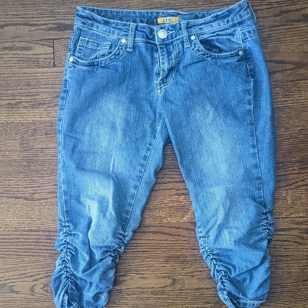 Lexi Blue Jean Capris